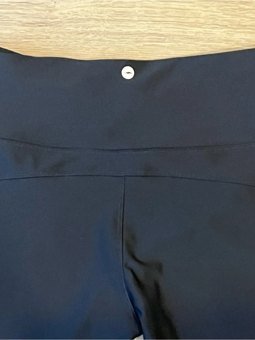 AVIA Women's Colorblocked Performance Leggings Black Soot Size S 4-6